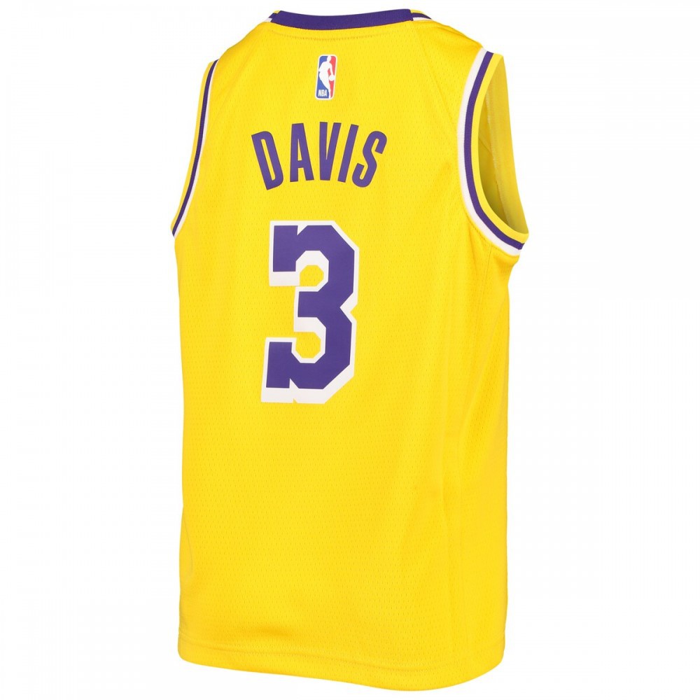 Anthony Davis Los Angeles Lakers Youth Swingman Jersey - Icon Edition - Gold-Pro Kit Vault | Brand New 26/27 Sports Jerseys